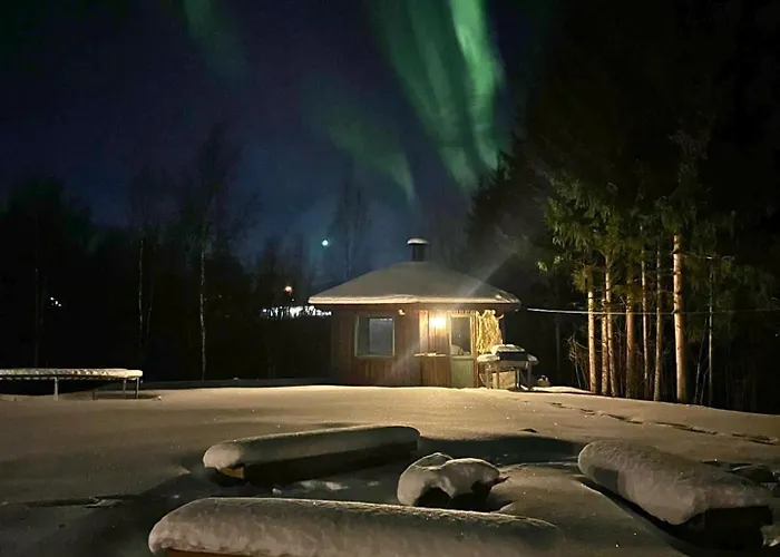 Cozy Timber With Sauna & Grill Hut Casa de Férias
