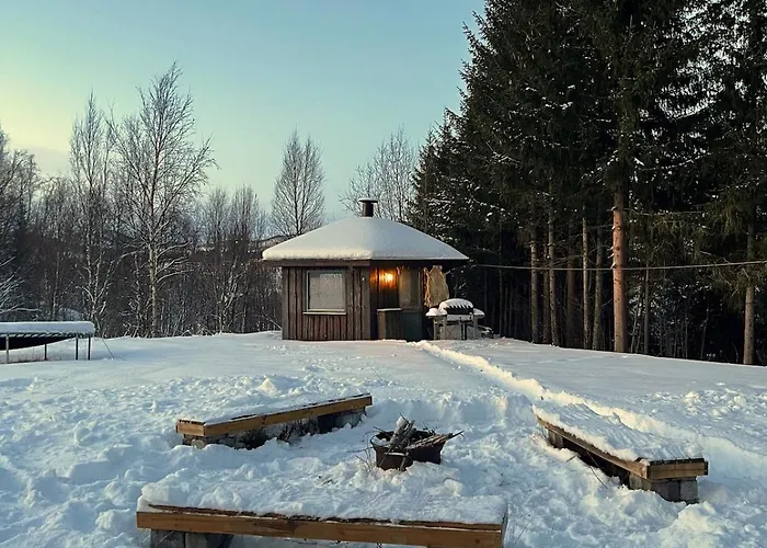 Cozy Timber With Sauna & Grill Hut Casa de Férias Storsteinnes